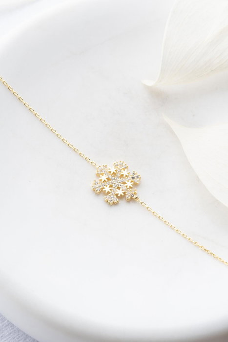 Heliophilia Silver Pulsera de Plata de Ley 925 con Baño de Oro y Circón Heliophilia Silver Pulsera de Plata de Ley 925 con Baño de Oro y Circón